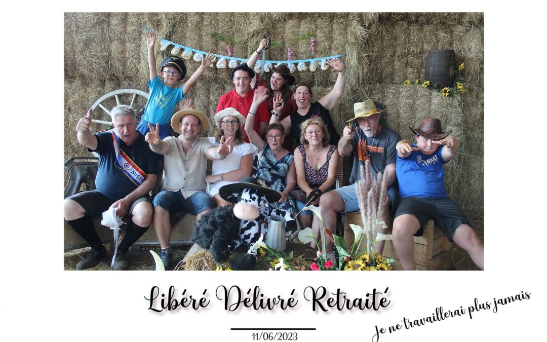 PhotoBooth Départ en retraite Hubert