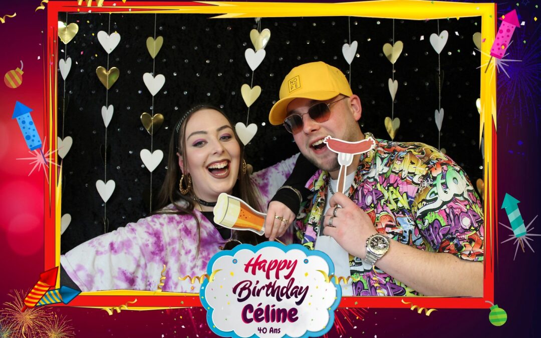 PhotoBooth Anniversaire Céline
